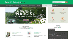 Desktop Screenshot of mairie-nargis.com